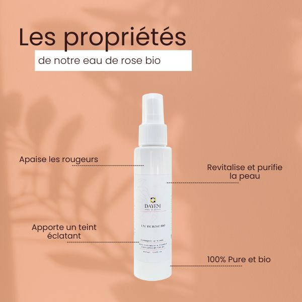 Eau de rose bio