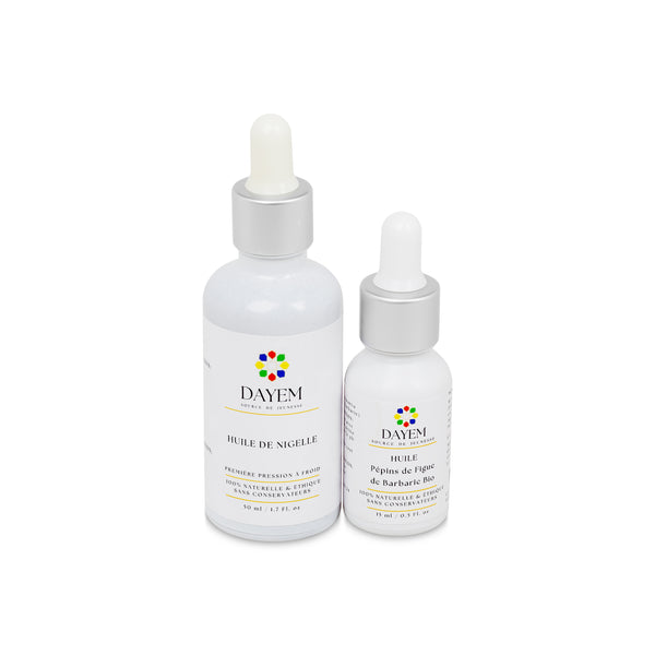 Pack Duo - Huile de Nigelle et de Pépins de figue de Barbarie
